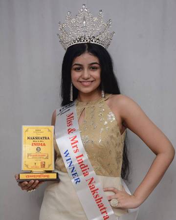 Saartha Sameer Gore  Winner Of Queen Of Global Universe 2026  At International Crowning  2026 Presented By Joill Entertainments